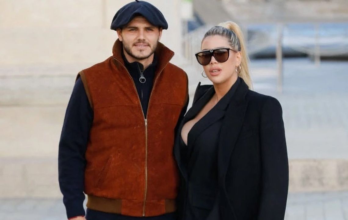 Wanda Nara y Mauro Icardi, junto otra vez tras el escándalo con la China Suárez. 