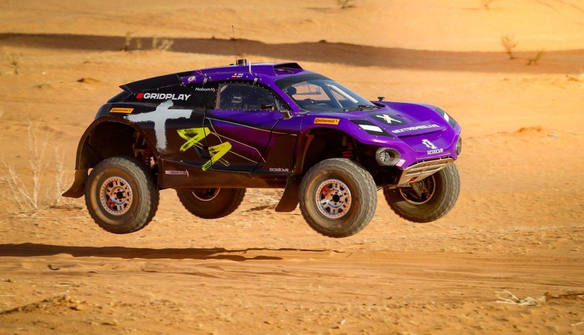 Al Extreme E se lo considera el Dakar eléctrico: combina automovilismo con cuidado del medio ambiente.