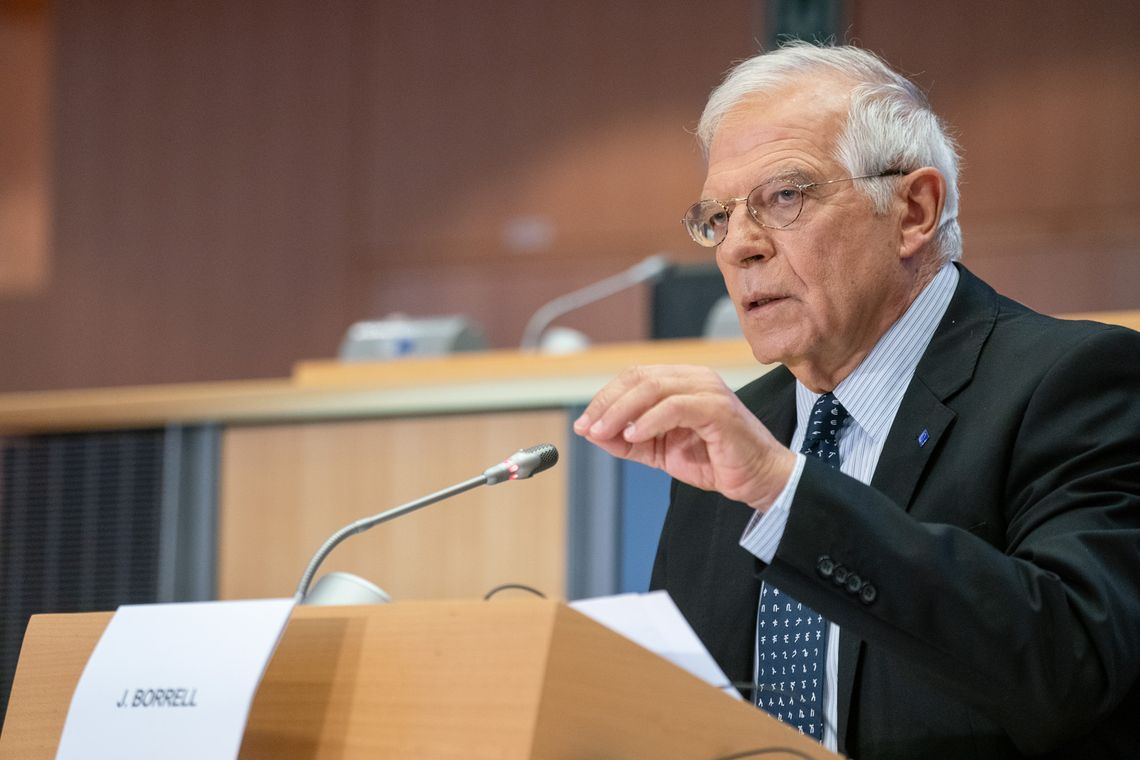 El español Josep Borrell es representante de la Unión Europea para Asuntos Exteriores.