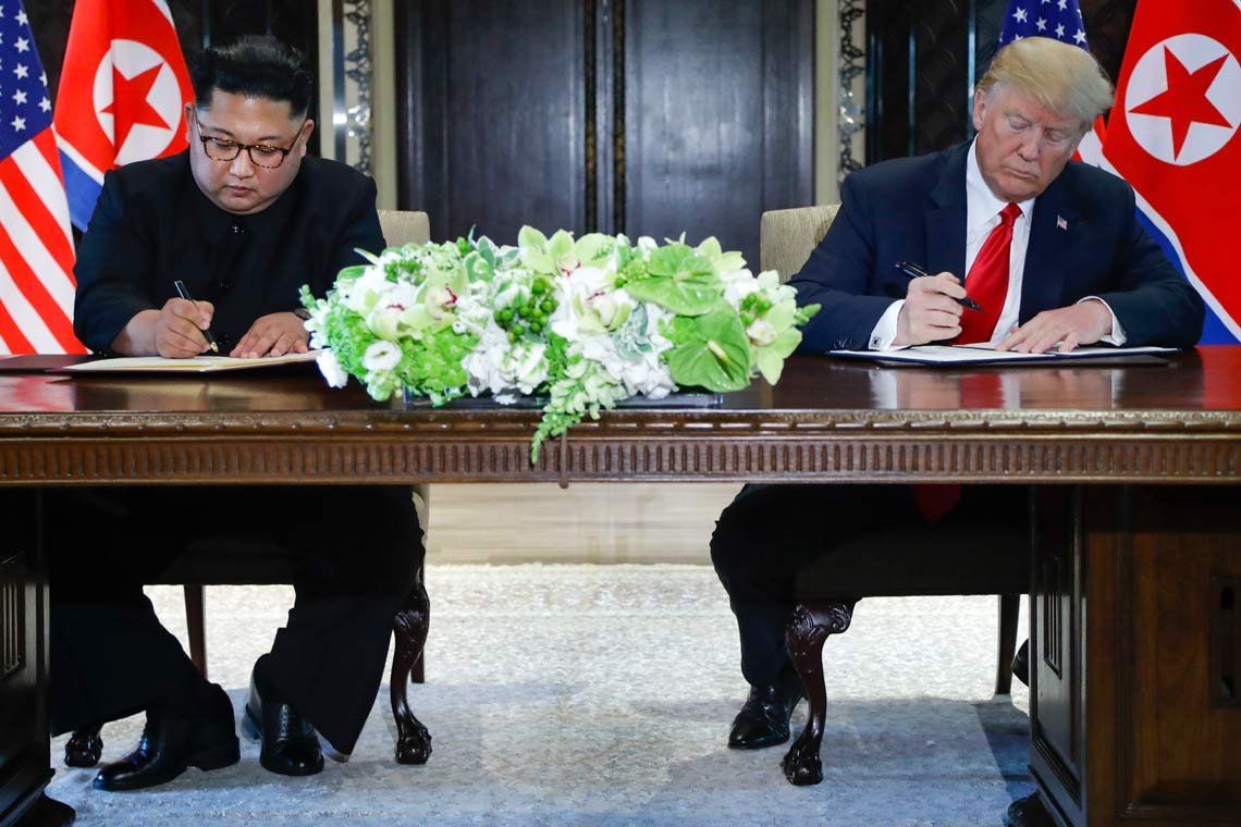 Los principales puntos del acuerdo entre los Estados Unidos y Corea del Norte