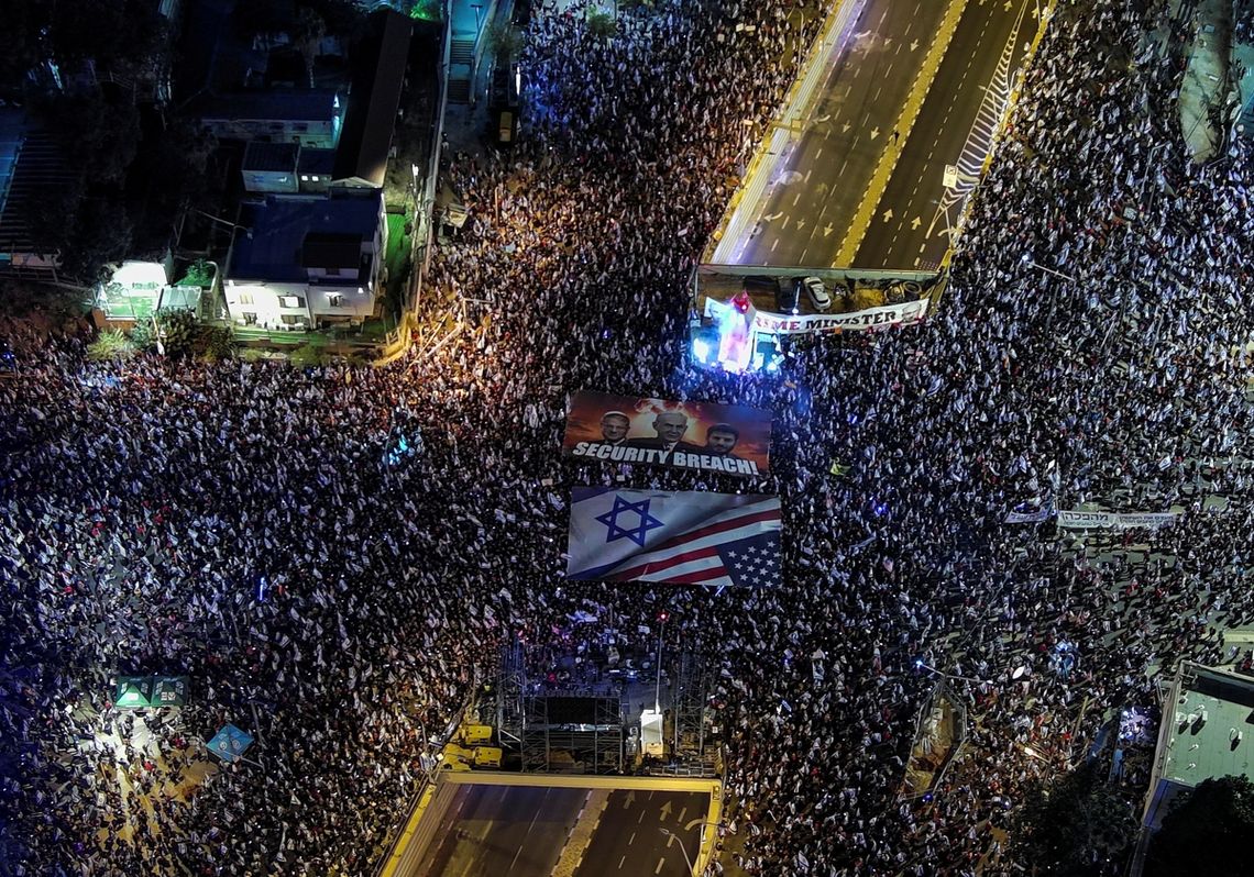 Israel: vuelven a estallar las protestas contra la reforma judicial.