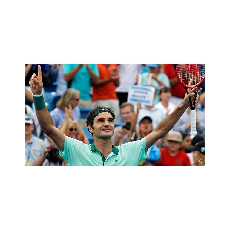 Federer alzó su 80° titulo ATP en el Masters de Cincinnati