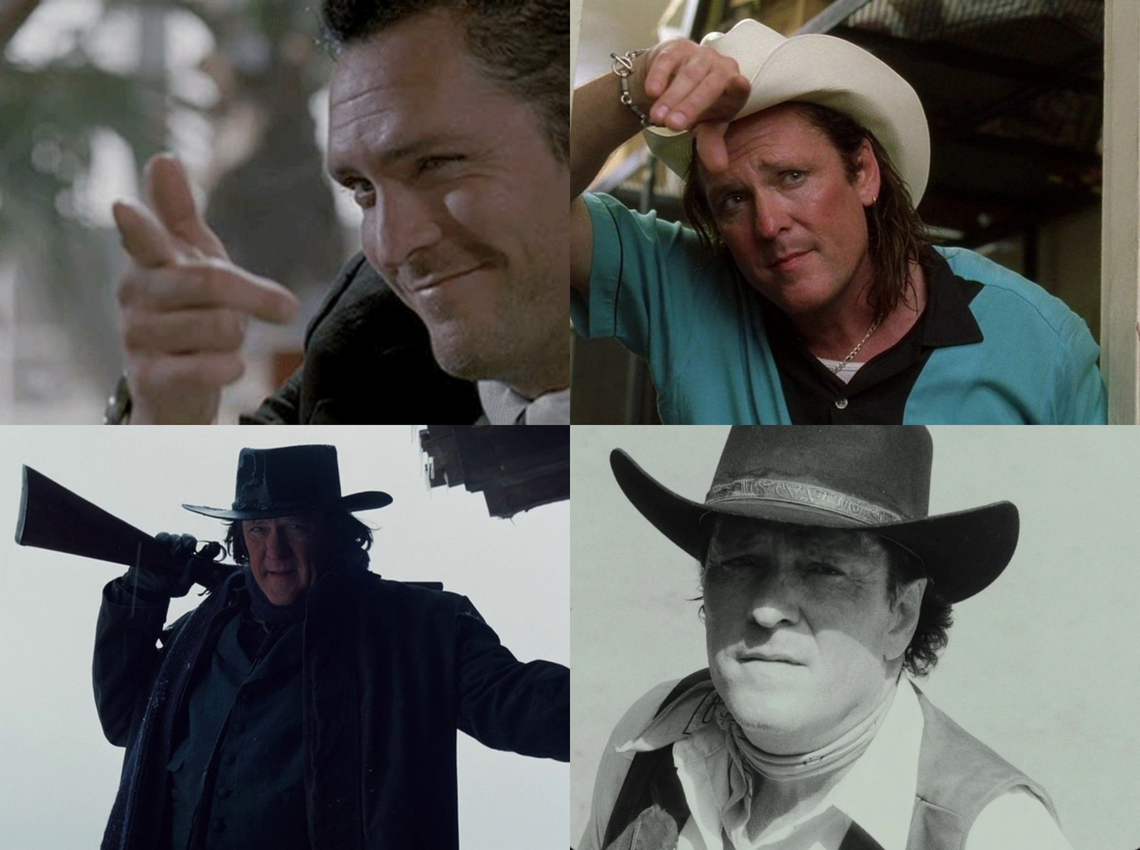 Michael Madsen, en distintos papeles. 