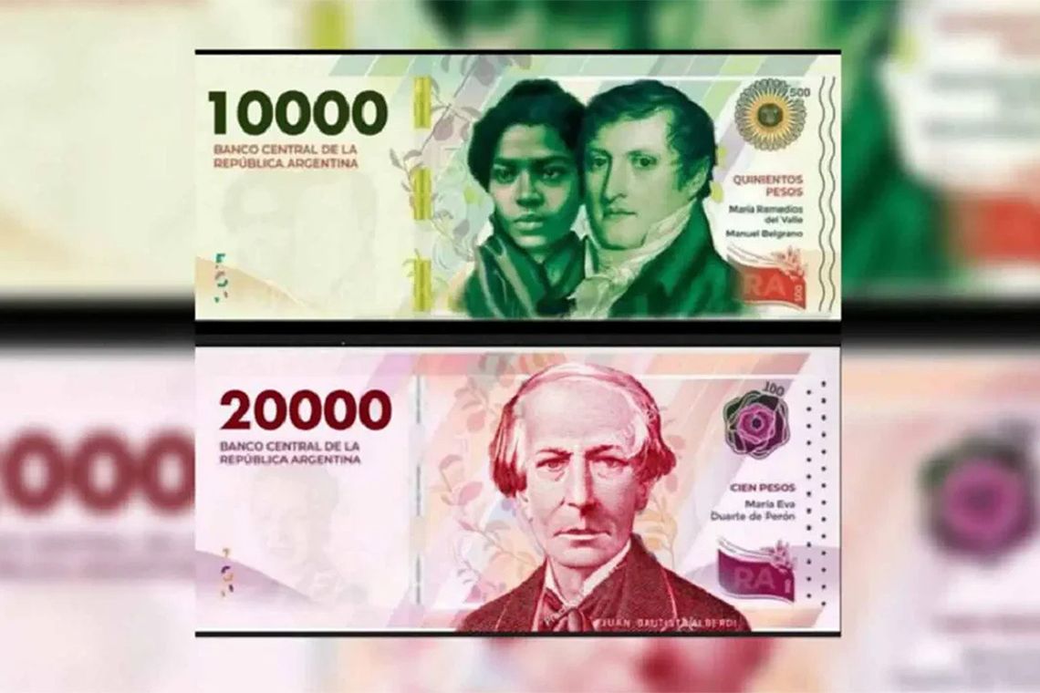 Además del billete de 10.000 pesos, también se viene el de 20.000 pesos:  ¿Cuándo llegará?