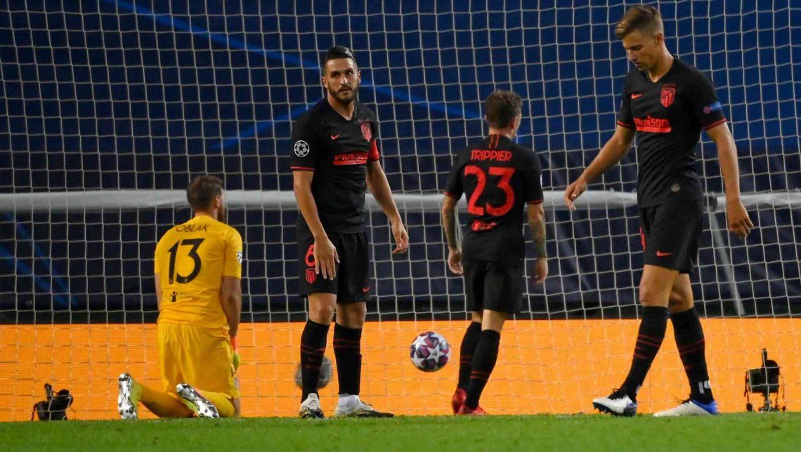 Champions League: el Atlético de Simeone perdió ante Red Bull Leipzig y quedó eliminado
