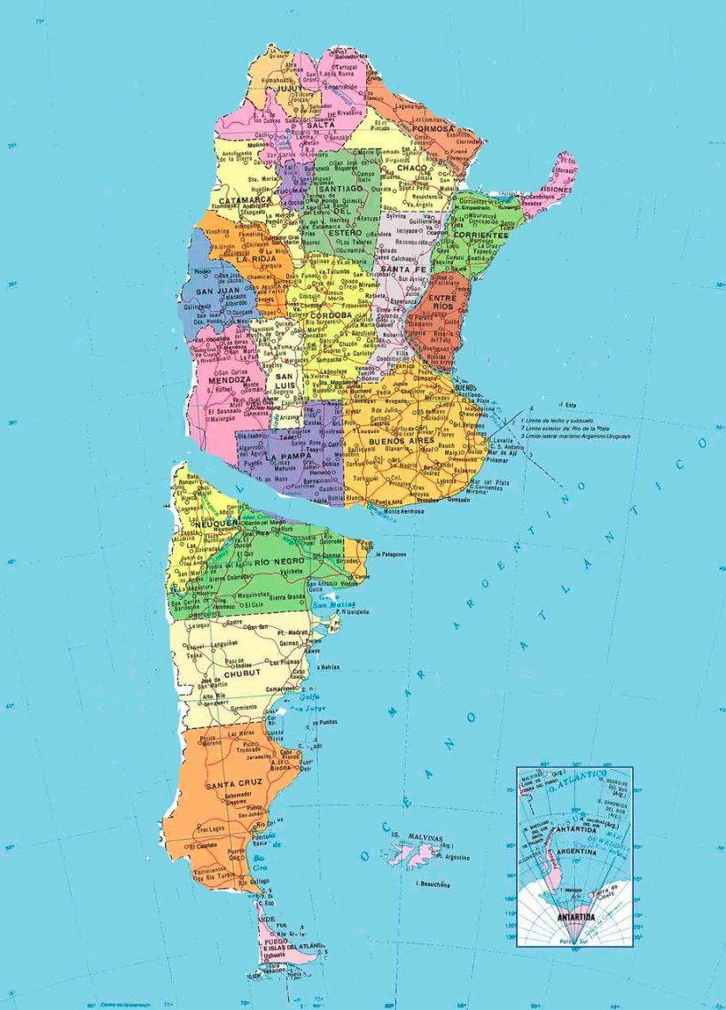 La Patagonia estuvo separada del continente por el mar