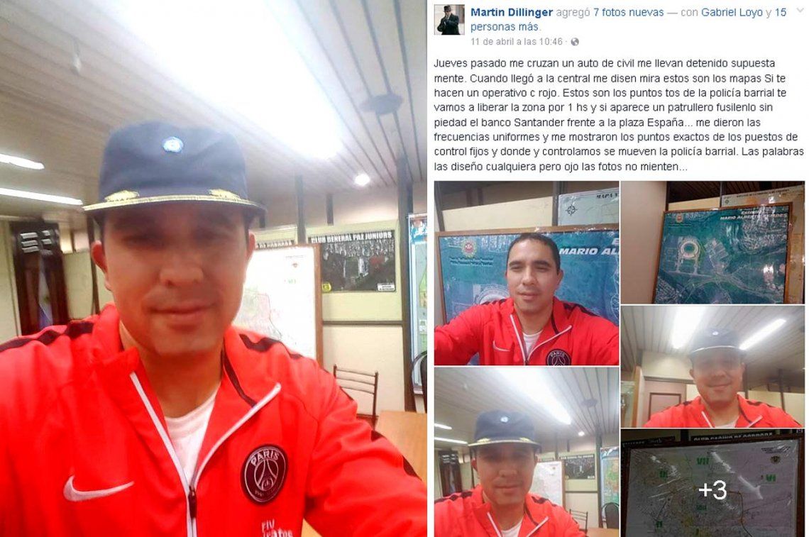 Con selfies, un ladrón probó que la Policía lo obligaba a delinquir