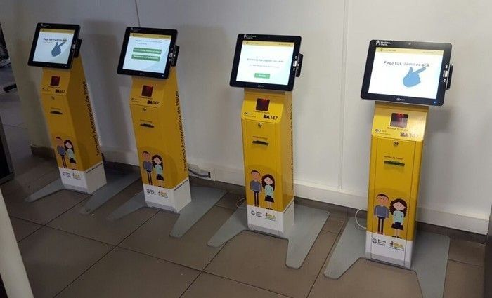 Terminales de pago automático en la comuna 4