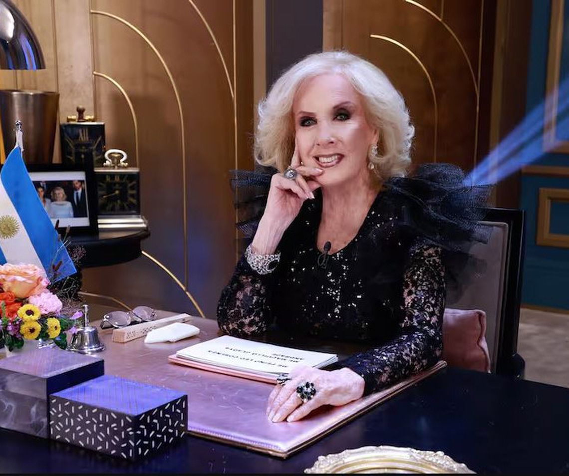 Mirtha Legrand. 