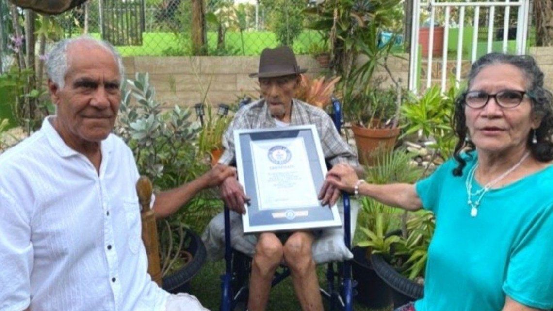 Guinness certificó al hombre más viejo del mundo: 112 años y 326 días