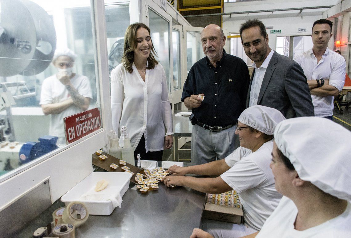 Tagliaferro y Vidal recorrieron el Parque Industrial La Cantábrica