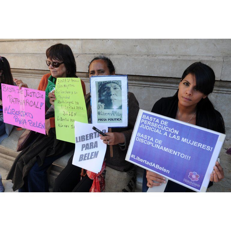 En Tucumán y Buenos Aires marcharon por la libertad de Belén