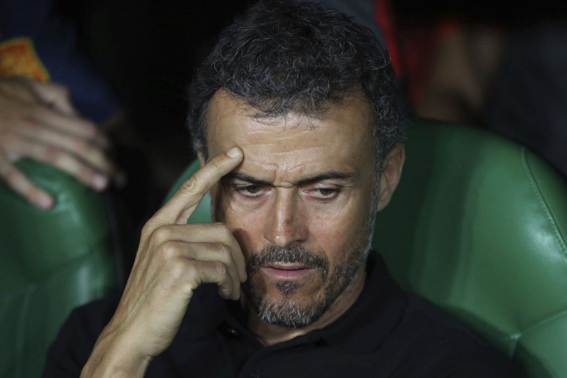 Renunció Luis Enrique como técnico de España y ya tiene reemplazo