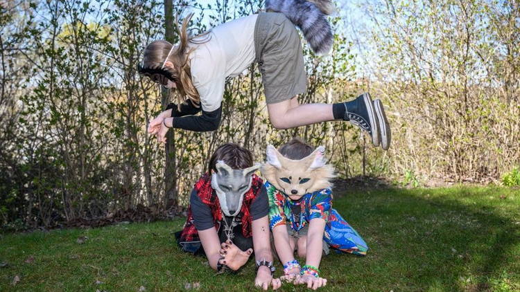 La joven fue atacada en su tobillo por el therian que estaba en estado de shift.