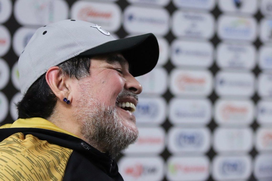 Maradona feliz con el momento de Dorados - Foto Dorados de Sinaloa