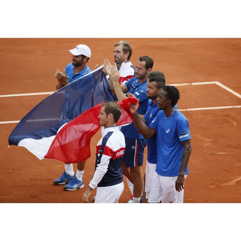 Francia eligió polvo de ladrillo para la final de Copa Davis