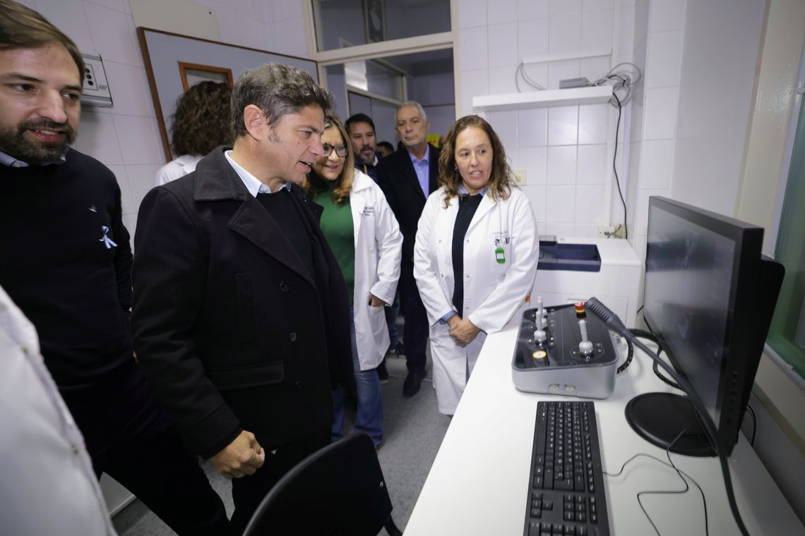 Axel Kicillof inauguró infraestructura y equipamiento en el Hospital de Niños Sor María Ludovica