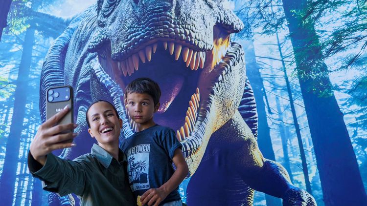 Factory Parque Brown será la nueva sede de una de las muestras de dinosaurios más convocantes del país.