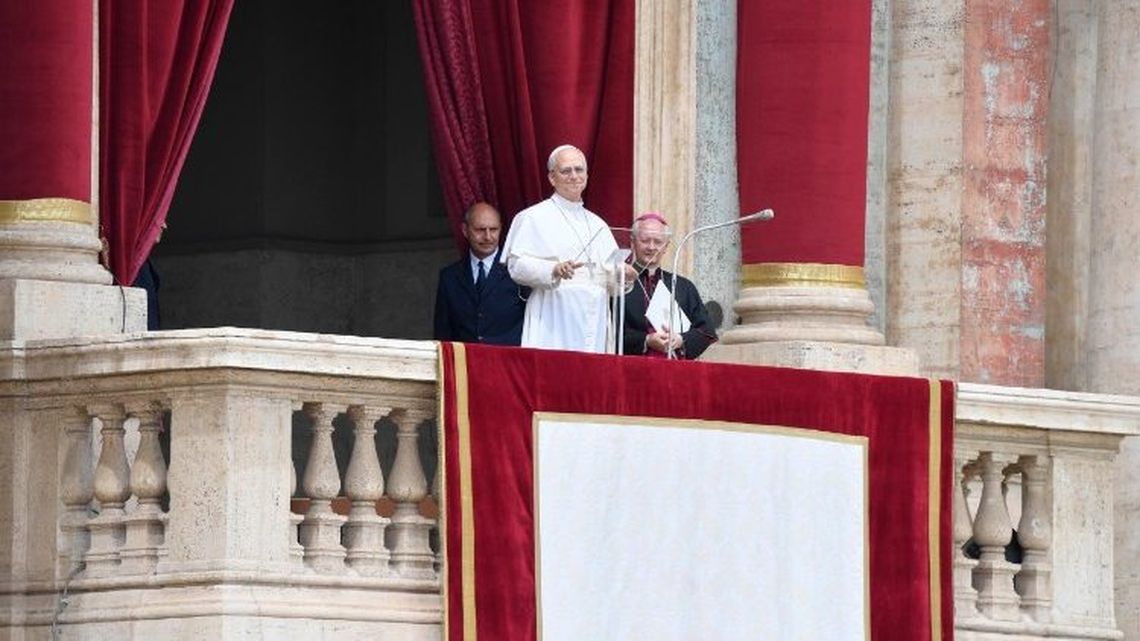 El Papa León XIV realizó su segunda aparición en público desde su elección.