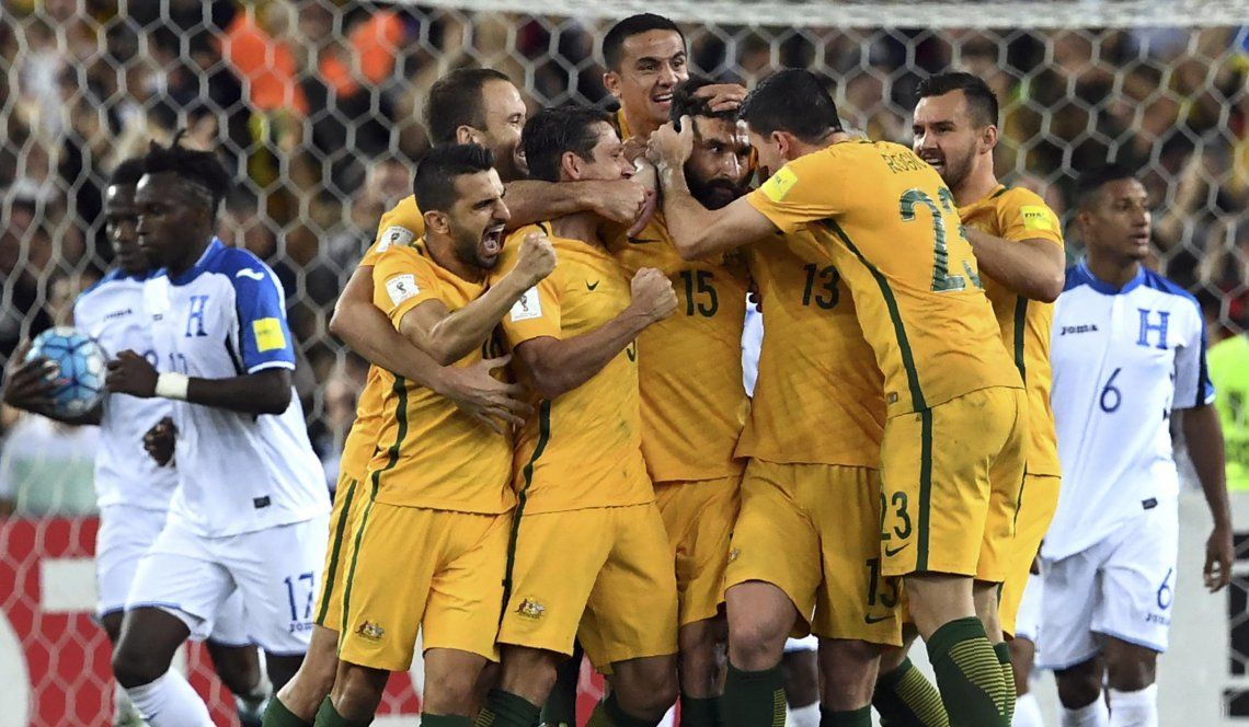 Australia goleó a Honduras y se clasificó al Mundial