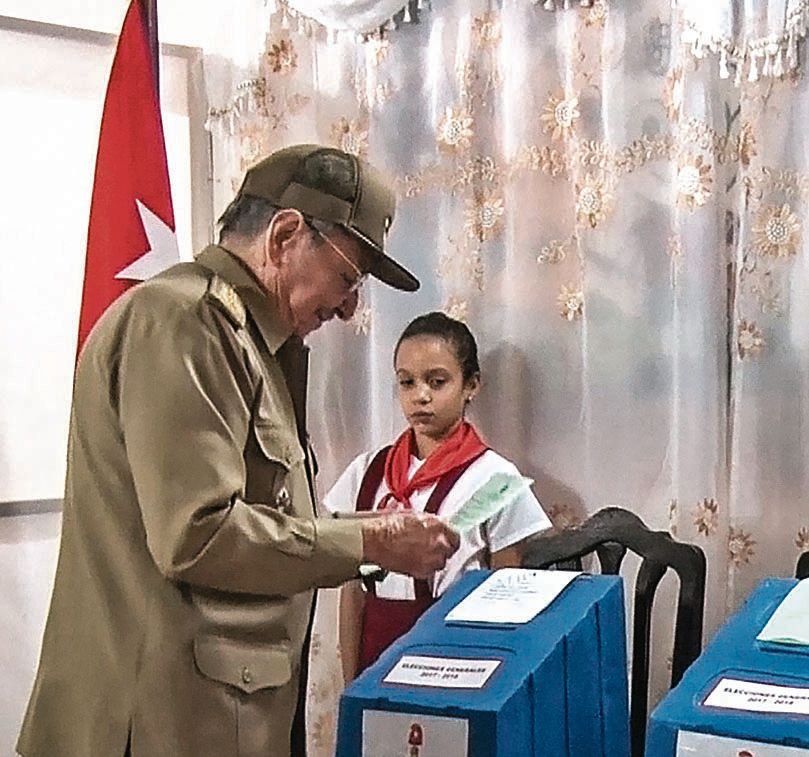 Cuba votó palpitando la sucesión de Raúl Castro