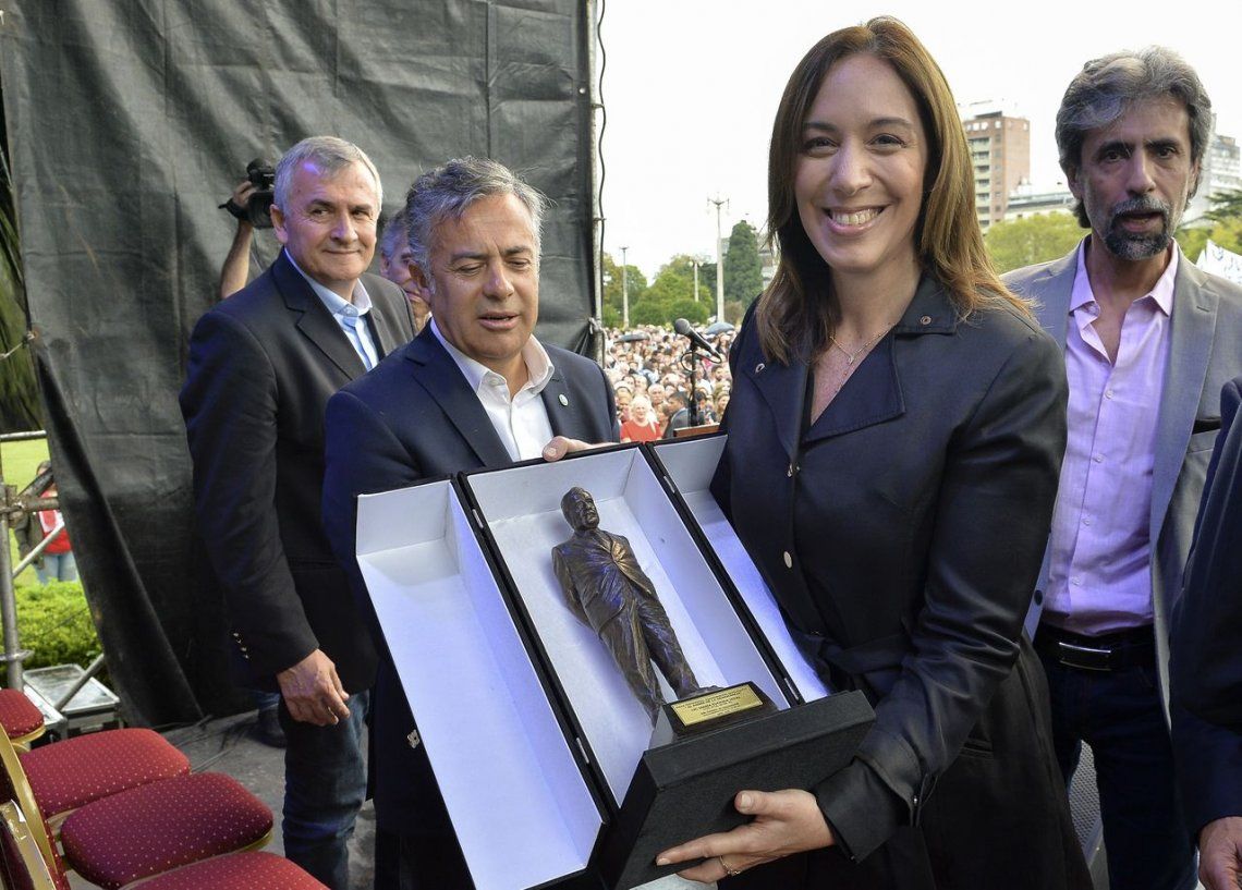 Vidal, en el homenaje a Raúl Alfonsín