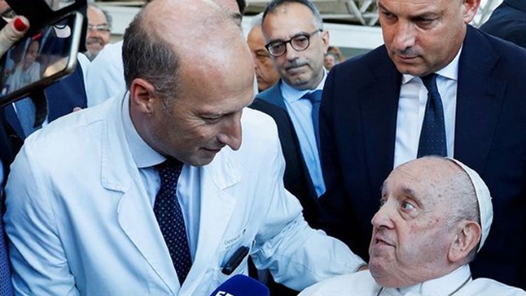 El médico del papa Francisco, Sergio Alfieri