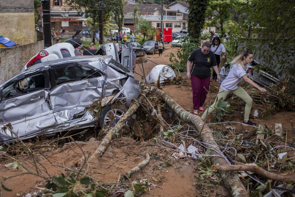 Brasil: ya son 44 los muertos a causa de lluvias y aludes