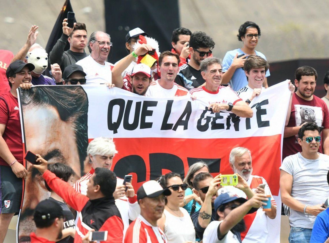 River-Flamengo: las glorias jugaron un amistoso