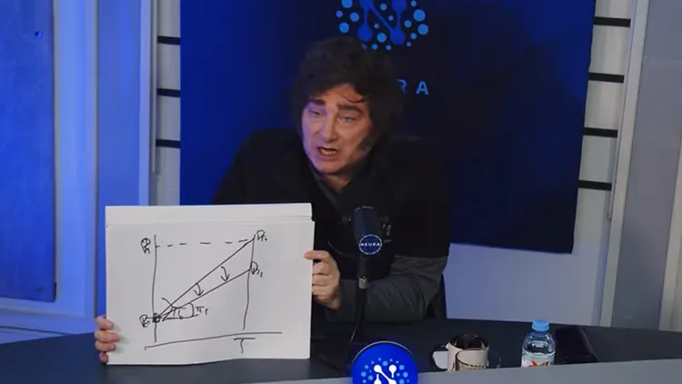 Javier Milei, en Neura.&nbsp;