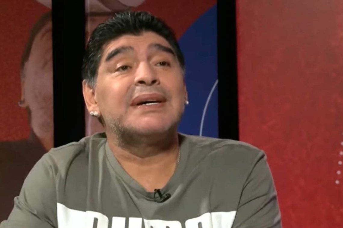 Diego Maradona tildó de mala leche a los medios que lo dieron por muerto