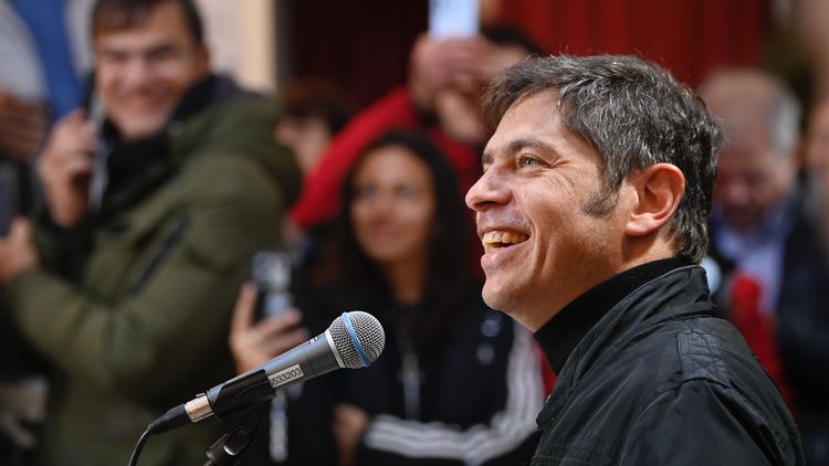 Axel Kicillof, el gran ganador de la jornada.