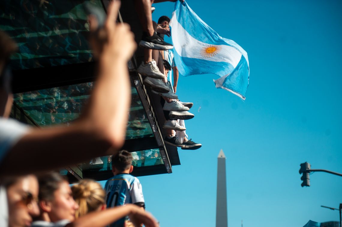 Argentina campeón del mundo: las mejores fotos del festejo en el Obelisco