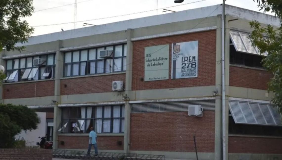 Instituto Provincial de Educación Media (IPEM) Nº 278 “Malvinas Argentinas” de Laboulaye, colegio donde asistía Joaquín.