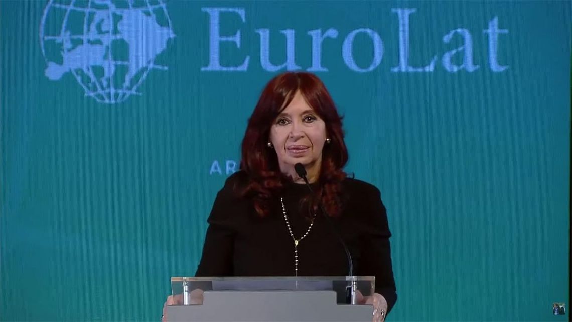 Cristina Kirchner no oculta sus diferencias con el presidente Alberto Fernández 