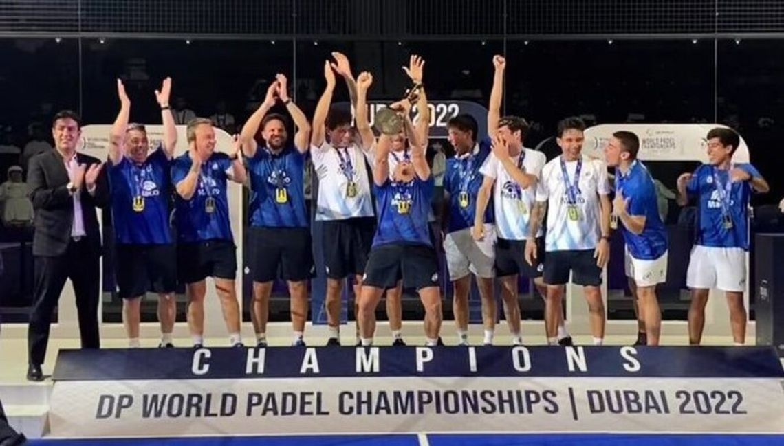 Argentina se coronó campeón del Mundial de pádel.
