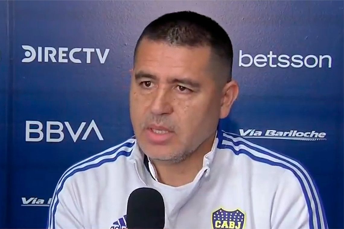 Juan Román Riquelme habló en la previa de una semana clave y decisiva para Boca en lo futbolístico. Captura.
