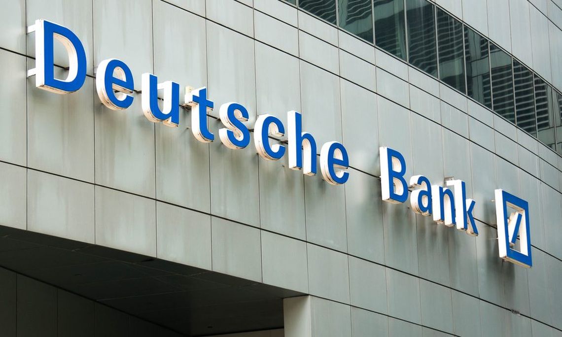 Se desplomaron las acciones del Deutsche Bank