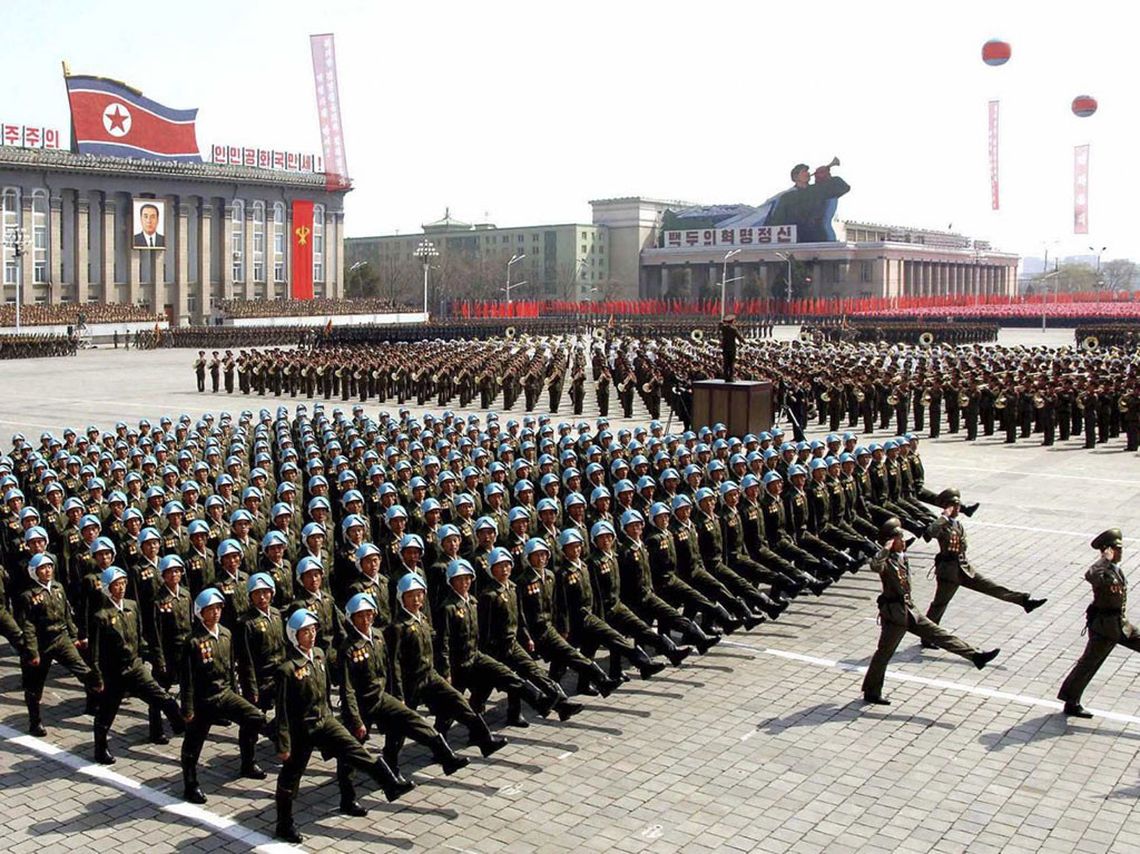 Más de 800 mil jóvenes se alistaron en el ejército de Corea del Norte para combatir a Estados Unidos.