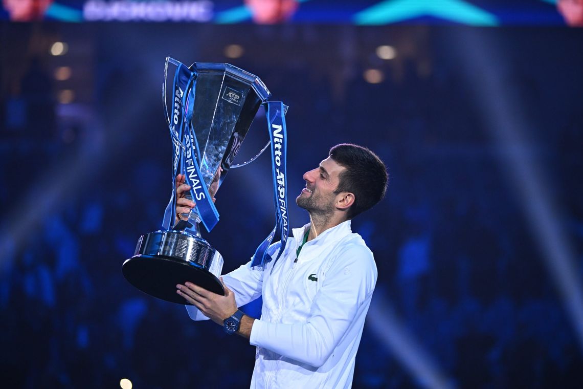 Novak Djokovic venció a Ruud 7-5 y 6-3 y se consagró en el ATP Finals.