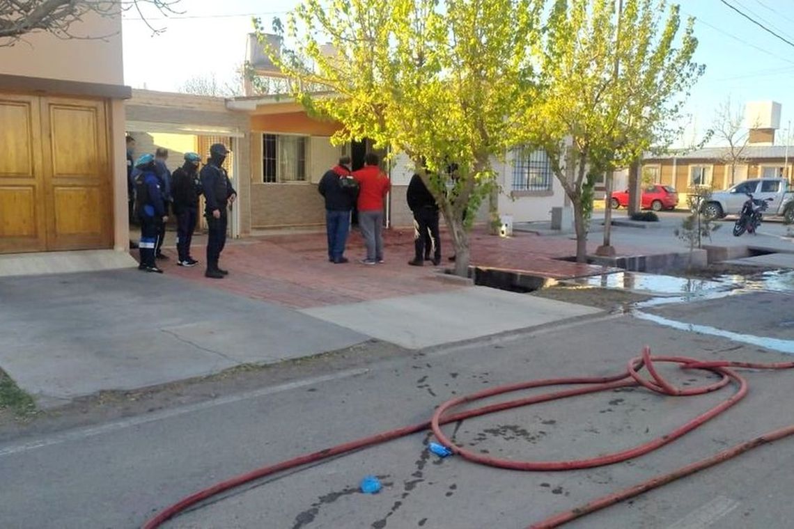 Incendio fatal en Mendoza.