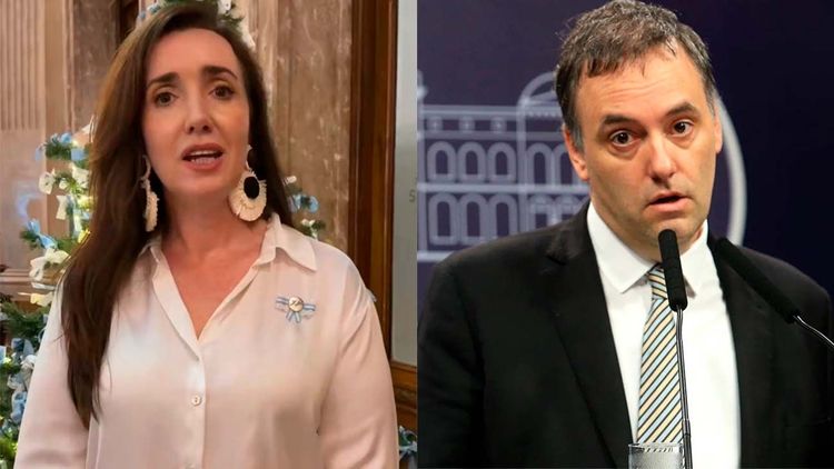Victoria Villarruel le dedicó una chicana al jefe de Gabinete.