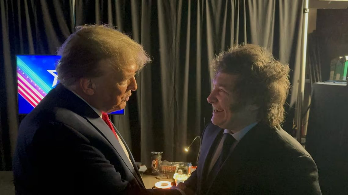 Donald Trump y Javier Milei