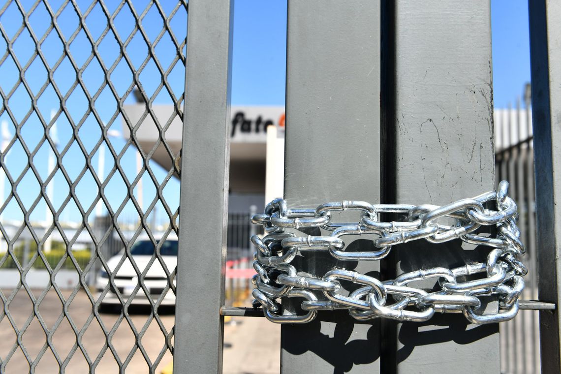 La empresa permanece cerrada desde el miércoles pasado.