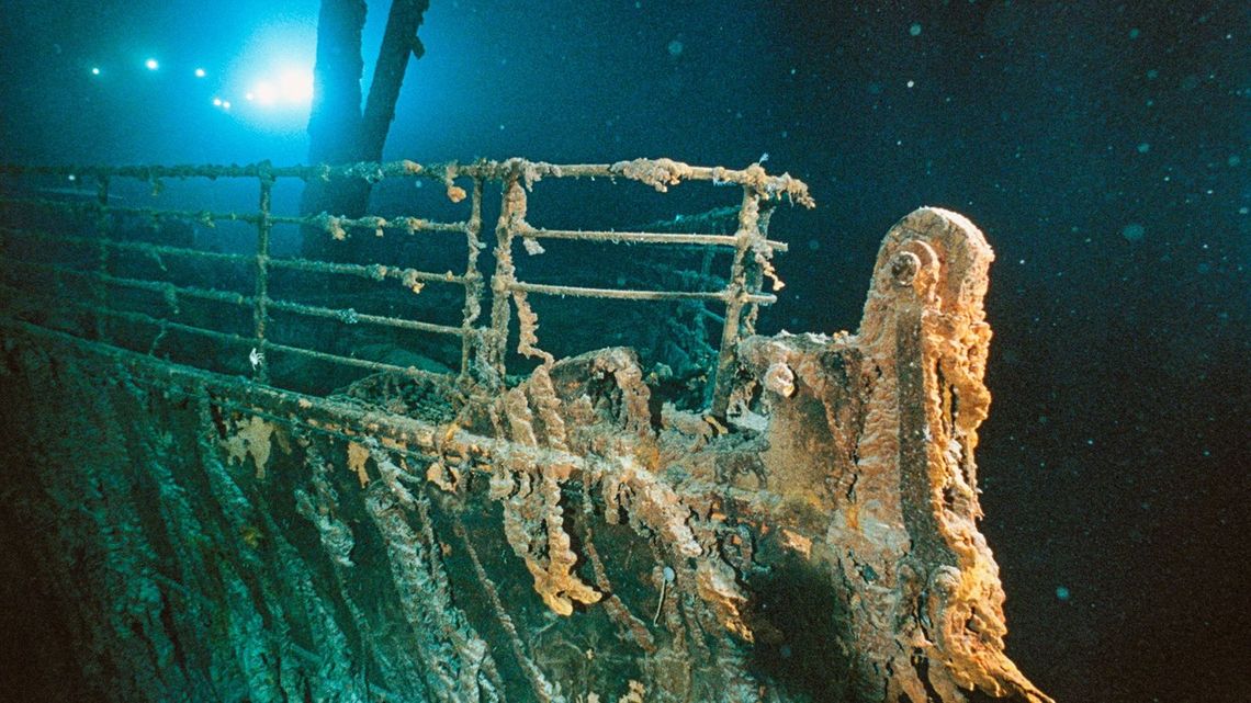 Desapareció un submarino turístico que visitaba al Titanic