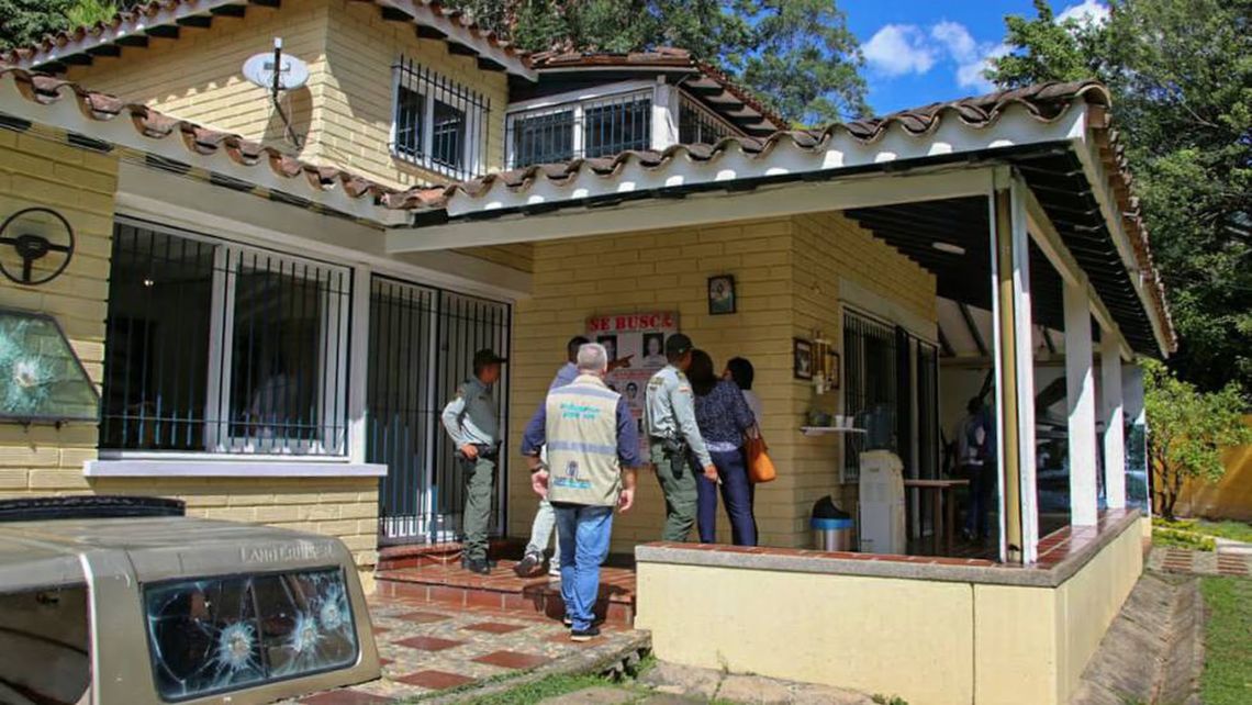 La casa de Pablo Escobar en Medellín. 