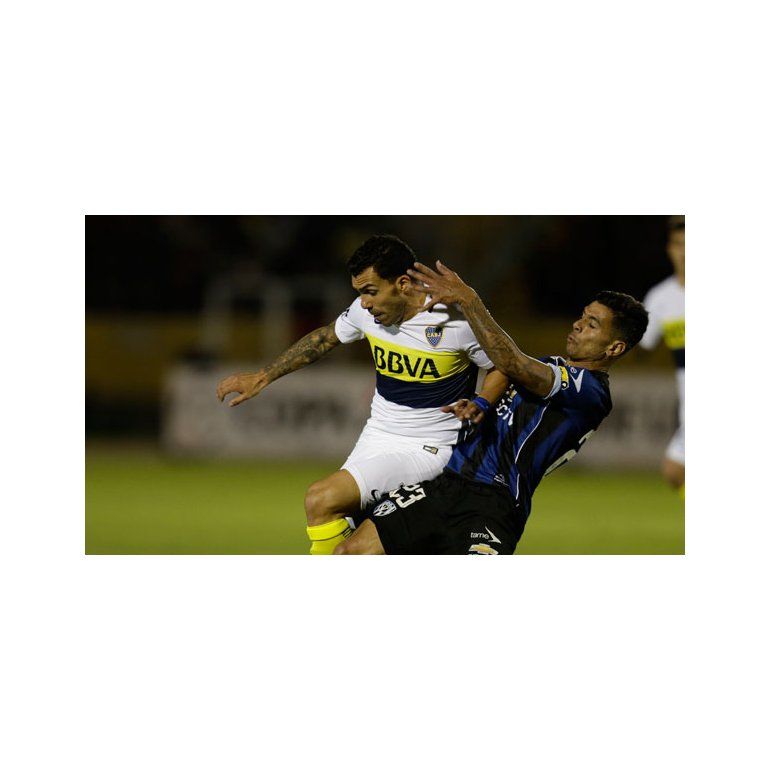 Carlos Tevez - Independiente del Valle vs. Boca - Foto: AP