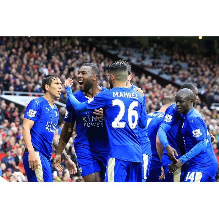 Leicester empató con el United y postergó el festejo histórico