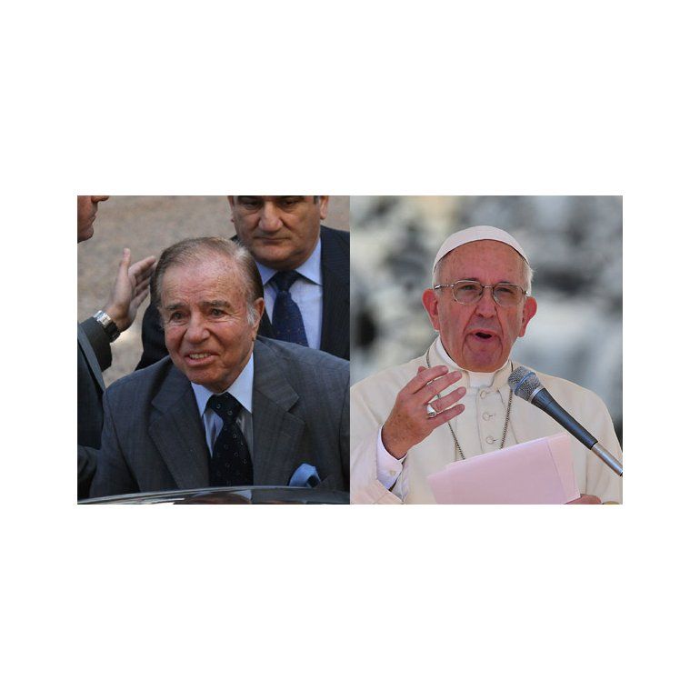Tras reunirse con el Papa Francisco, Menem elogió a Macri