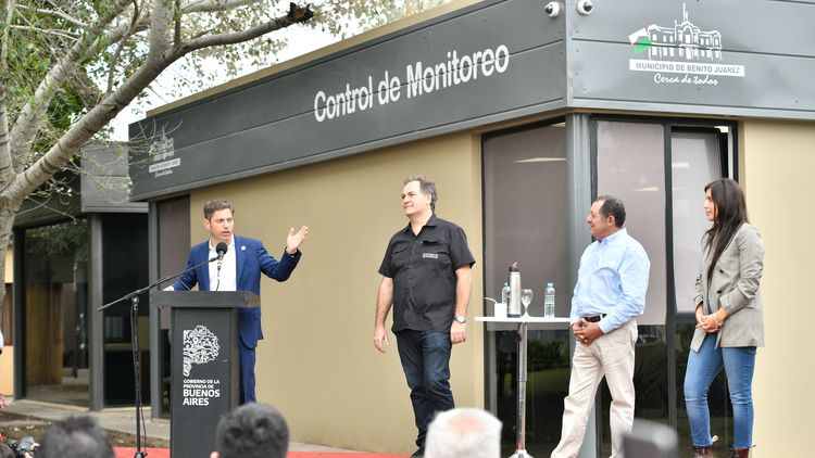 Benito Juárez: Se inauguró la ampliación de la sala de monitoreo